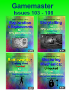 SoRoPlay GamTools Zine Issues 103 to 106 [BUNDLE]