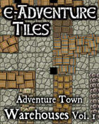 e-Adventure Tiles: Adventure Town Warehouses Vol. 1