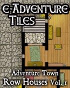 e-Adventure Tiles: Adventure Town - Row Houses Vol. 1