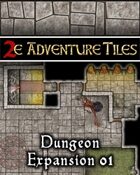 2e Adventure Tiles: Dungeon Expansion 01