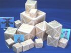 Crates Wooden 3D paper scenery