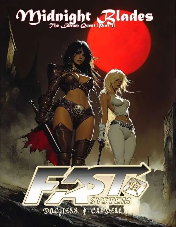 DC7S Midnight Blades (Solo Adventure, Duchess & Candella)