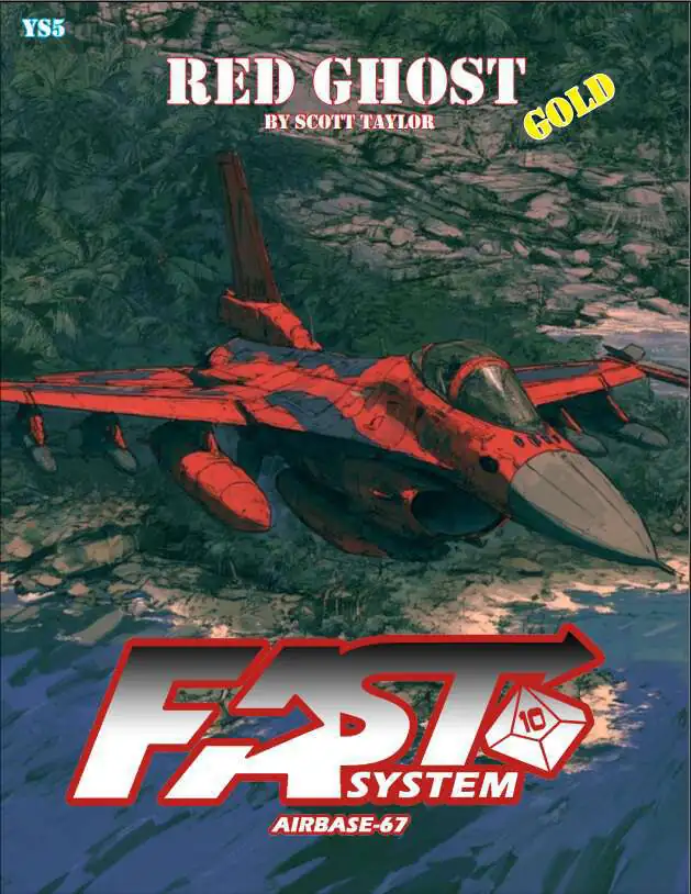 YSG5 Red Ghost GOLD (Airbase-67 GOLD) — publisher cover