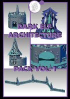 3D scenery - Drow Architecture