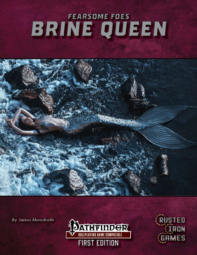 fearsome-foes-brine-queen-pf1-rusted-iron-games-fearsome-foes-pf1