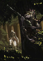 Cover full page - Kobold Sniper - RPG Stock Art