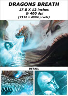 Cover full page - Dragons Breath - RPG Stock Art