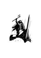 Filler spot - character: viking on drakkar - RPG Stock Art