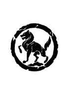 Filler spot - icon: wolf symbol - RPG Stock Art