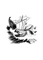 Filler spot - dragon: turtle - RPG Stock Art