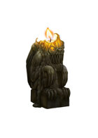 Filler spot colour - items: demon candle - RPG Stock Art