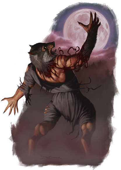 Rpg Werewolf Character - Werewolf - RPG Stock Art - Dean Spencer Art | Character ...