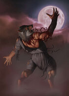Cover full page - Werewolf - RPG Stock Art