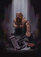 Cover full page - Dwarf Victor - RPG Stock Art