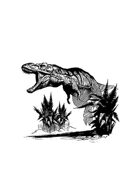 Filler spot - creature: tyrannosaurus rex - RPG Stock Art