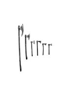 Filler spot - items: viking axes - RPG Stock Art