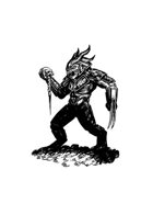 Filler spot - character: alien hunter - RPG Stock Art