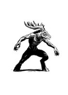 Filler spot - creature: wendigo - RPG Stock Art