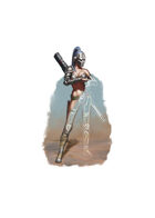 Filler spot colour - character: stealth sniper - RPG Stock Art