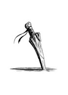 Filler spot - items: dragon tooth dagger - RPG Stock Art