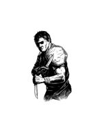 Filler spot - character: knife fighter - RPG Stock Art