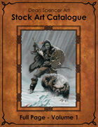 Catalogue - Colour Full Page Volume 1 - RPG Stock Art
