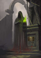 Cover full page - Mage Wraith - RPG Stock Art