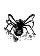 Filler spot - creature: spider attack - RPG Stock Art