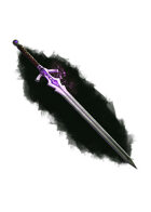 Filler spot colour - items: magic sword - RPG Stock Art