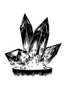 Filler spot - items: glowing crystals - RPG Stock Art