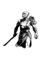 Filler spot - character: ogre warrior - RPG Stock Art