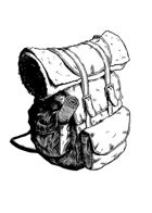 Filler spot - items: adventurers backpack - RPG Stock Art