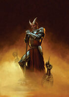 Cover full page - Demon Knight - RPG Stock Art