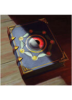 Colour card art - items: book of magic - RPG Stock Art
