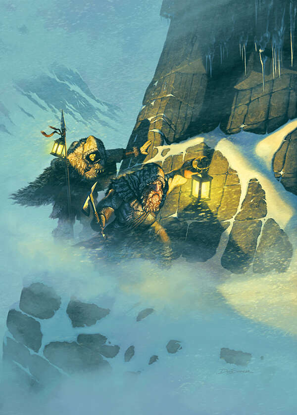 Cover full page - Trackers - RPG Stock Art