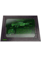 Filler spot colour line - items: view screen: plasma rifle scan - RPG Stock Art