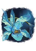 Filler spot colour - items: snow orchid - RPG Stock Art