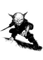 Filler spot - character: goblin assassin - RPG Stock Art
