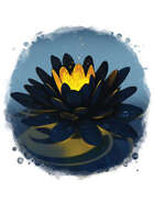 Filler spot colour - items: black lotus - RPG Stock Art