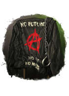Filler spot colour - items: leather jacket; anarchy - RPG Stock Art