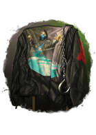 Filler spot colour - items: leather jacket; ninja blue - RPG Stock Art