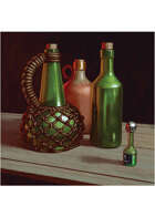 Colour card art - items: wine bottles and poison - RPG Stock Art
