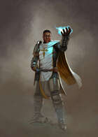 Cover full page - Paladin - RPG Stock Art