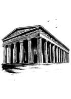 Filler spot - environment: greek temple - RPG Stock Art