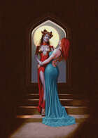 Cover full page - Vampire Queen - RPG Stock Art