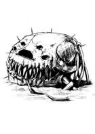 Filler spot - character: gazer skeleton - RPG Stock Art