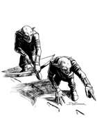 Filler spot - character: goblin trackers - RPG Stock Art