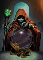 Cover full page - Lich Scrying - RPG Stock Art