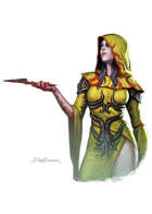 Colour cut out - character: cultist - RPG Stock Art