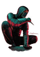 Colour cut out - character: guild troubleshooter - RPG Stock Art